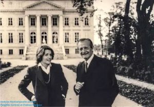 Ο Αντρέας Μεντζελόπουλος και η κόρη του Κορίνα